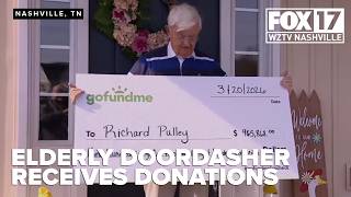 78-year-old DoorDash driver receives nearly $1M check after viral GoFundMe