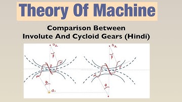 Comparison Between Involute And Cycloid Gears (Hindi) | Theory Of Machine