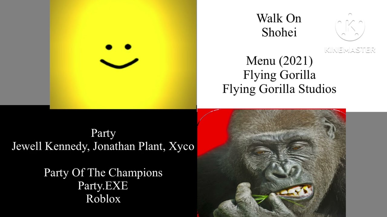 Party.Exe Party Of The Champions and Flying Gorilla 2021 Menu Theme Mashup