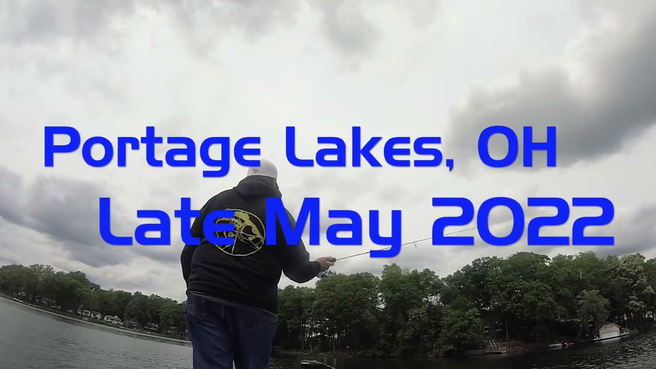Portage Lakes Bass Finesse Fishing Ohio Late May 2022 YouTube