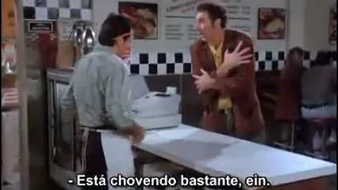 Seinfeld-Kramer buys calzone for George-Newman doe...