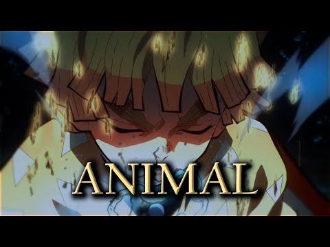 Video Kimetsu no Yaiba「AMV」 Zenitsu Agatsuma - Animal - youtube