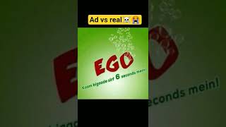 Ad vs real😭☠️ #meme #advsreality #viralshort