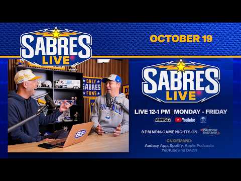 LIVE: Sabres Live | October 16, 2026