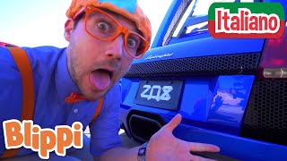 Alla scoperta delle auto sportive | Blippi in Italiano | Video educativi per bambini