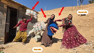  second wife's attempt to prevent first wife from moving into new house and husband's attack on her