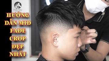 Hướng dẫn cắt kiểu tóc Fade #Crop mịn nhất / Tịch Huy Barber Shop