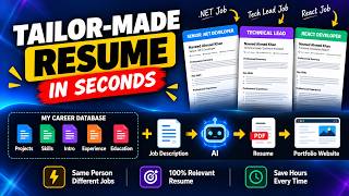 I Built an AI System That Creates a Tailor-Made Resume for Any Job in Seconds screenshot 4