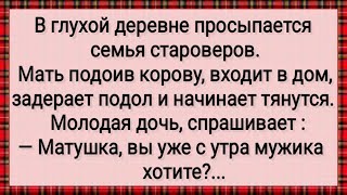 картинка: Как Матушка с Утра Мужика Хотела! Сборник Свежих Анекдотов! Юмор!