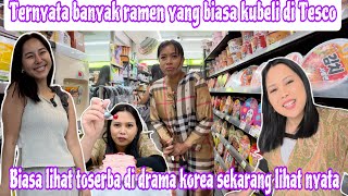 TERNYATA BANYAK RAMEN YANG BIASA KUBELI DI TESCO || BEGINI TOSERBA DI DRAMA KOREA