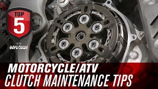 Top 5 Motorcycle & ATV Clutch Maintenance Tips
