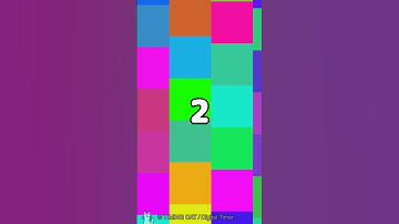 3 Seconds Timer ‐ Countdown Colorful Tiles（Vertical）
