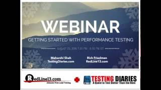 [Webinar] Getting Started With Performance Testing