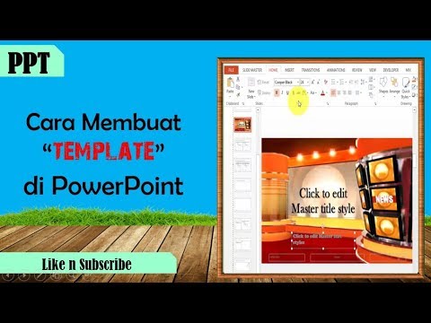  Cara  Membuat  Sebuah Template PowerPoint  Yang  Menarik  YouTube