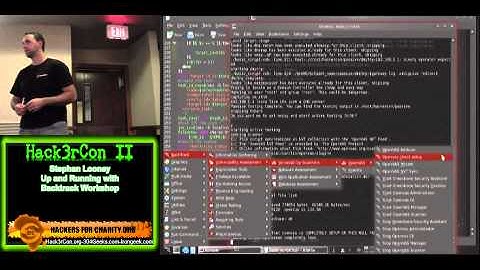 Hack3rcon II 2-8 Stephan Looney Up and Running with Backtrack Workshop