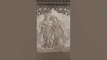 New Corian Temple project of Radha Krishna #3D_Engraving_Cnc #3D_Corian_Mandir