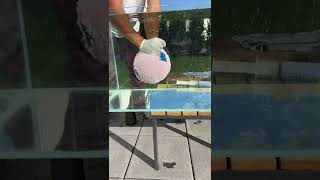 refreshing underwater explosion