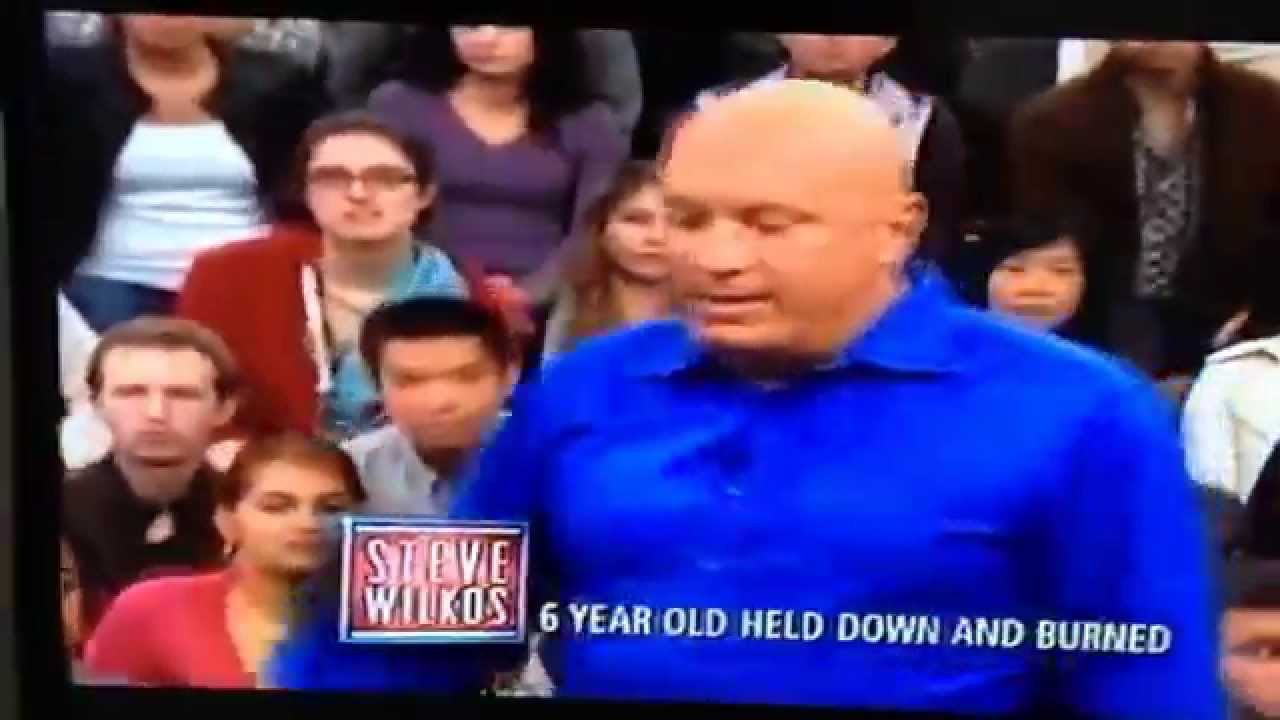 Steve Wilkos throws chair YouTube