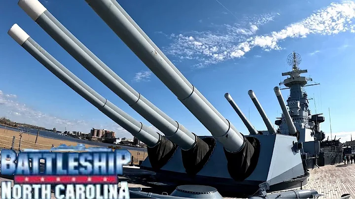 USS North Carolina Battleship BB-55 Full 4k Walking Tour : Wilmington NC