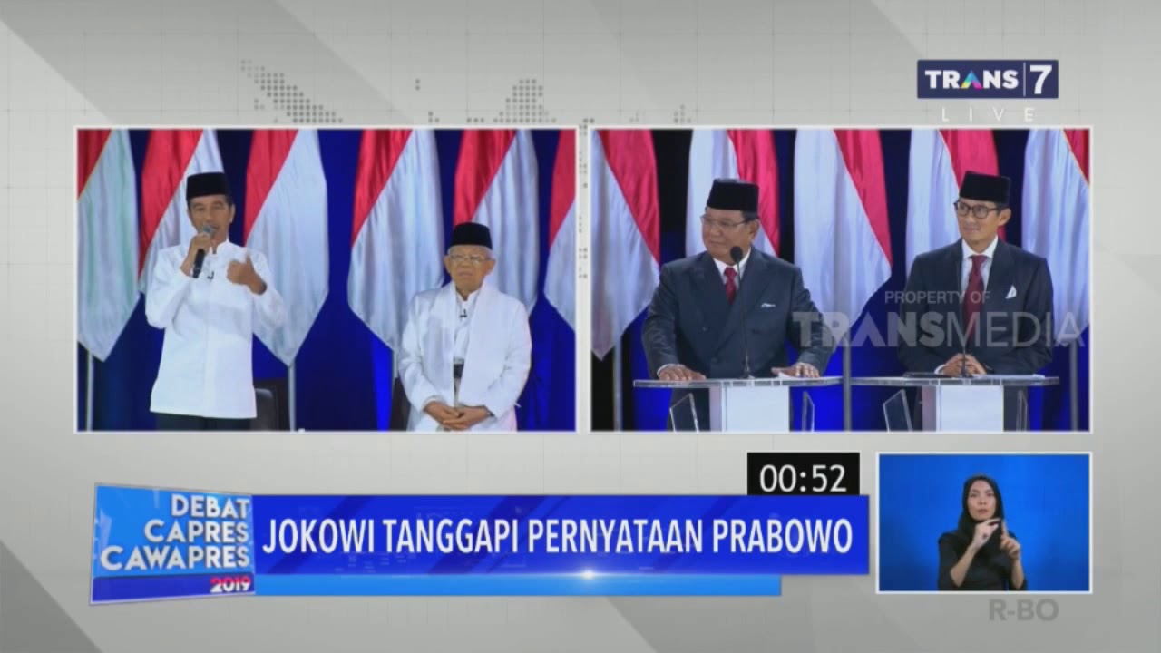 Jokowi ke Prabowo: Ekonomi Makro Beda dengan Mikro | DEBAT KELIMA PILPRES 2019