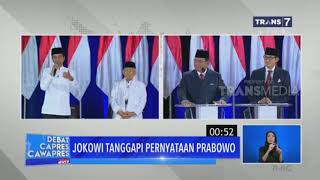 Jokowi ke Prabowo: Ekonomi Makro Beda dengan Mikro | DEBAT KELIMA PILPRES 2019 Jokowi ke Prabowo: Ekonomi Makro Beda dengan Mikro | DEBAT KELIMA PILPRES 2019