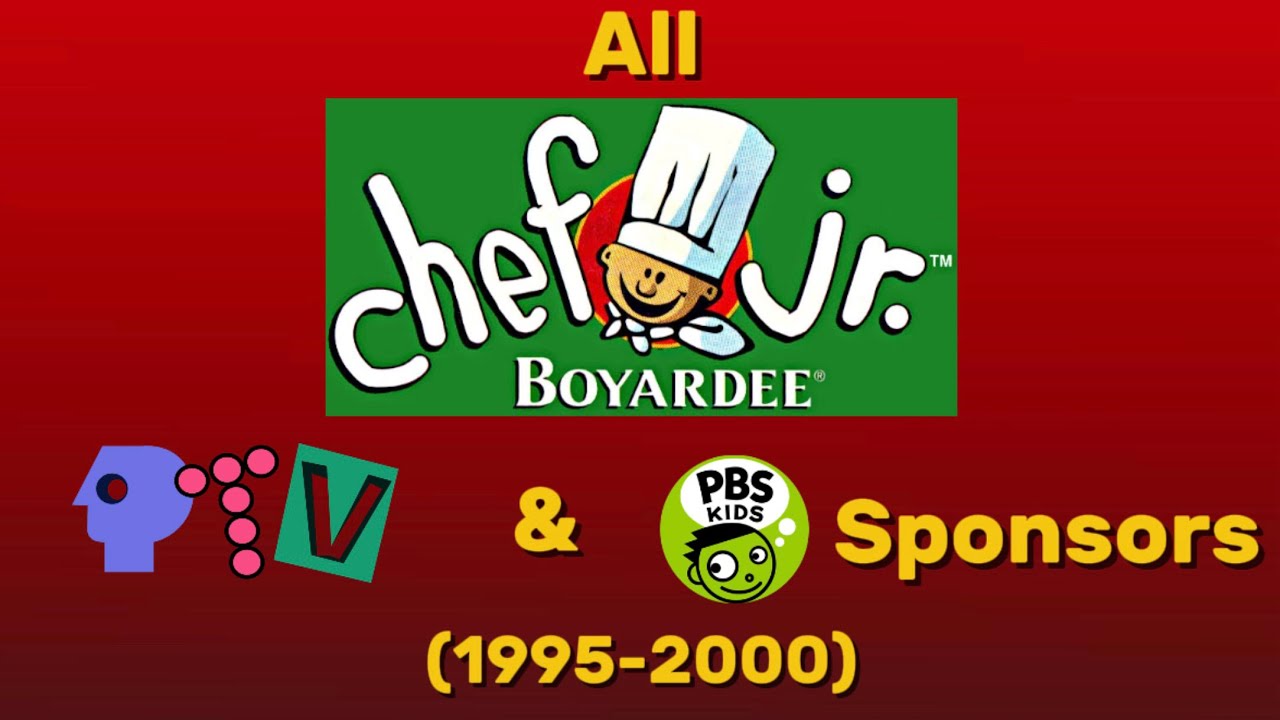 All Chef Jr. PTV park & PBS kids sponsors (1995-2000)