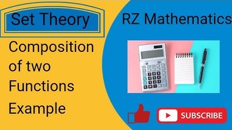 Composition of two Functions||Solving the Composition of two Functions in Urdu/Hindi||