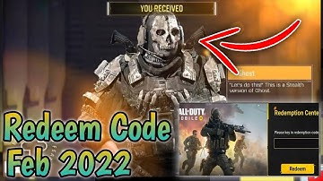 February 2022 redeem code cod Mobile | Codm Codes | Call Of Duty Mobile Redeem Code | Cod Mobile