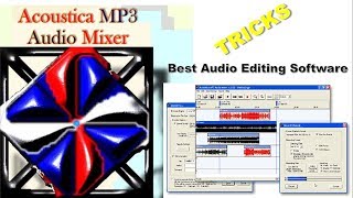 Acoustica MP3 Audio Mixer || BEST AUDIO EDITING SOFTWARE || HOW TO USE ||