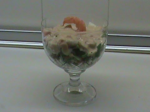 COCKTAIL DE LANGOSTINOS. RECETAS DE COCINA. COCINA FACIL.