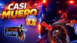 Esto me paso de madrugada 😭 | casi se me sale una llanta andando 🛞| me auxiliaron unos oficiales🚔