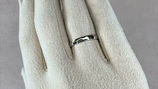 Обручальное кольцо из белого золота *6-05471-201*