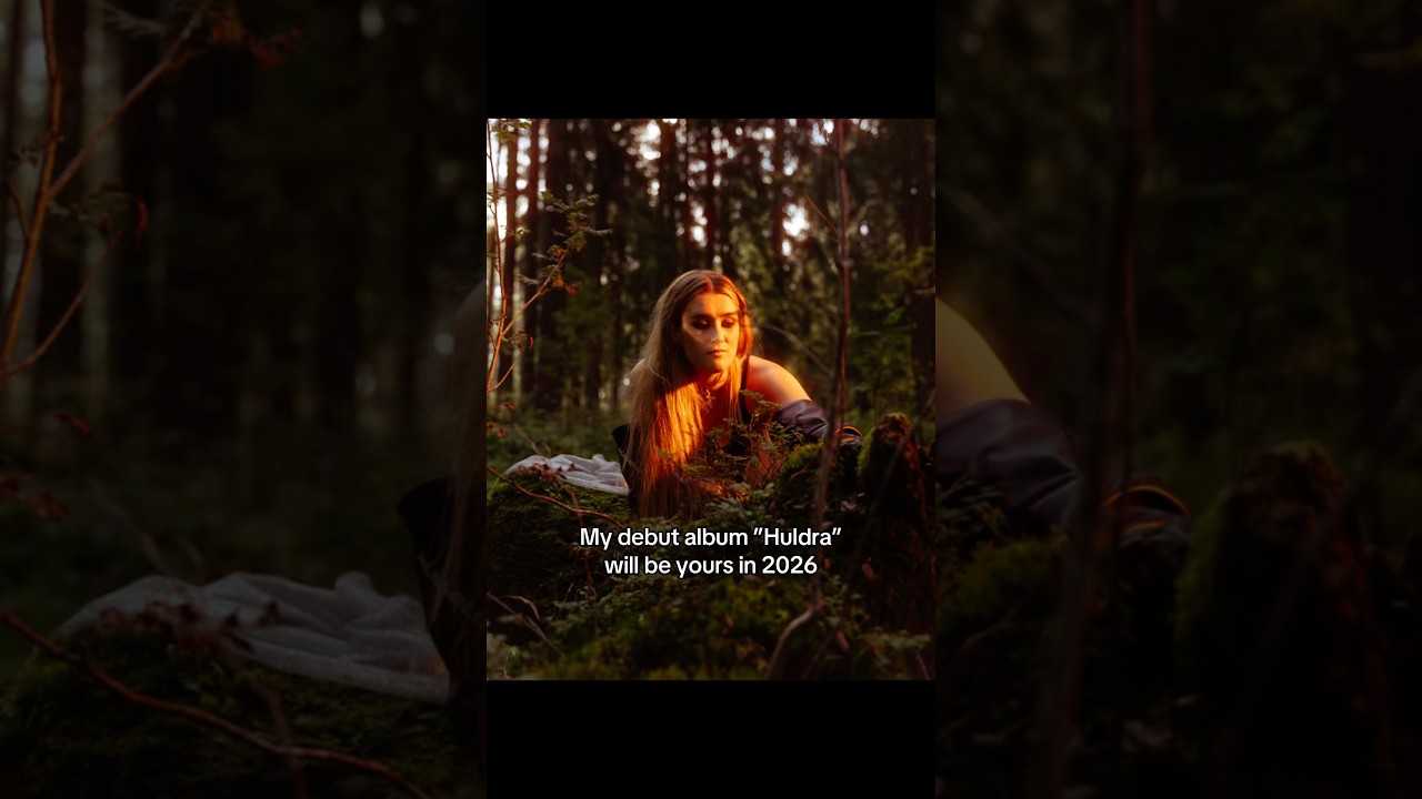 My debut album ”Huldra” will be yours in 2026. But the journey starts now🍂⛓️‍💥