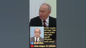 Putin tuyên bố Nga 