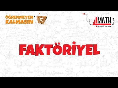 Faktöriyel