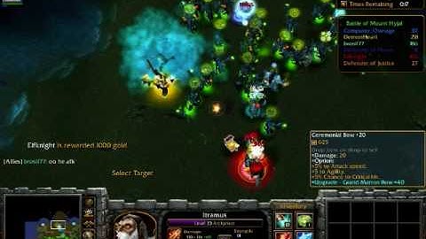 Warcraft 3: Battle of Mount Hyjal Multiplayer Custom Map