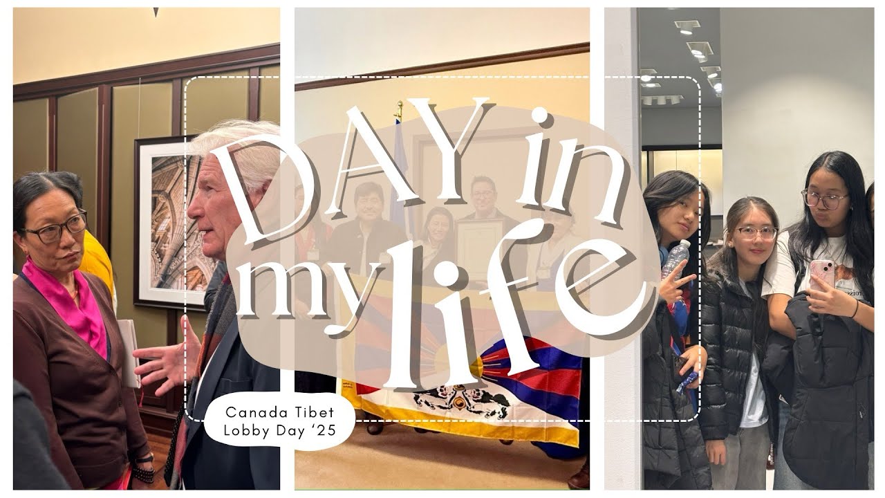 canada tibet lobby day + hangout | lobbying, mall, friends 🎧