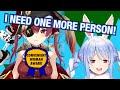 Pekora wakes Marine up to force her in a tournament within 5 minutes thumbnail