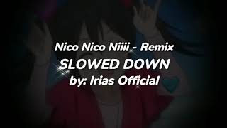 Nico Nico Niiii - Remix (Slowed)