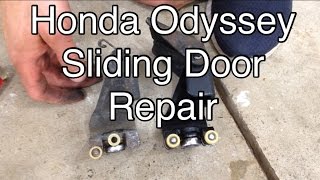 20052010 Honda Odyssey sliding door rollerMost common fix.