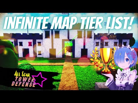 🗺️ Infinite Mode MAPS Tier List 🗺️ - All Star Tower Defense, What's The  Best Map?