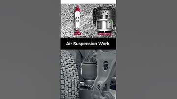Airbags Suspension work / air lifting suspension system process #technology #automobile #engineer