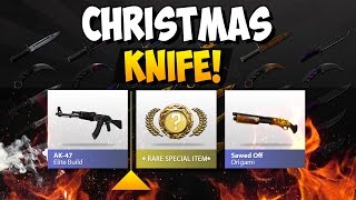 CS:GO - I unboxed a miracle Christmas Knife! :D