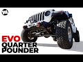 Jeep JL Wrangler Front Bumper Installation EVO Quarter Pounder Stubby with WARN ZEON 10s Winch