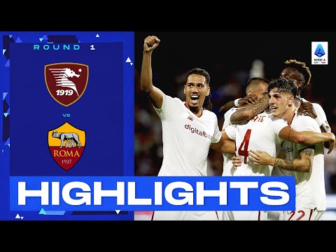 Salernitana AS Roma Goals And Highlights