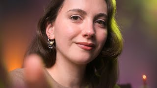 ASMR in English - Face and Scalp Massage [Personal Attention, Up Close]