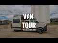VAN TOUR | Mercedes Sprinter 144 wheel base | Custom Van Build | Rossmönster Vans