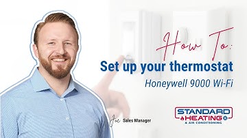 How To Set Up Your Thermostat | Honeywell 9000 Wi-Fi