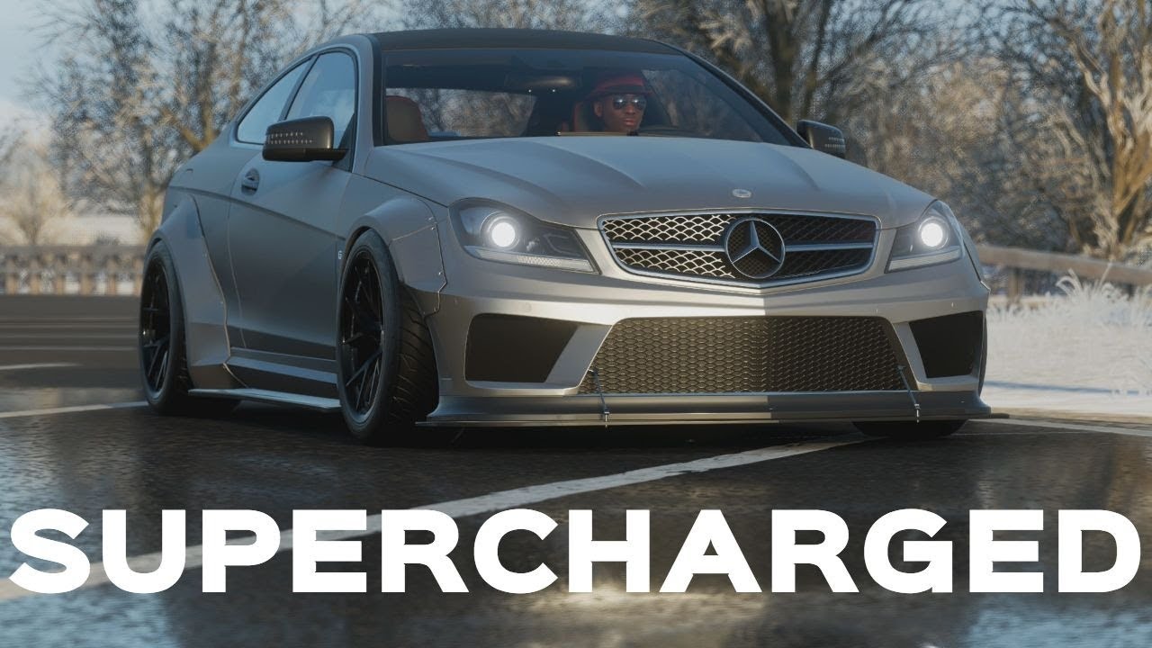 FH4 | Street Build | Liberty Walk '12 Mercedes Benz C63 AMG BS - YouTube