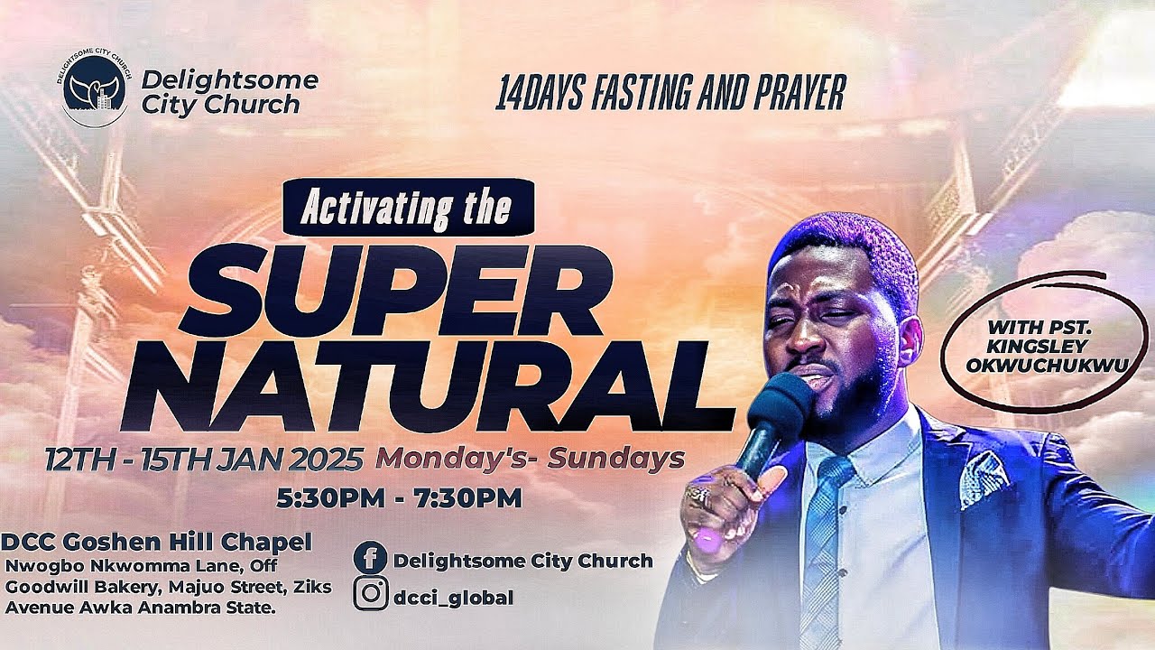 ACTIVATING THE SUPERNATURAL || 14 DAYS FASTING & PRAYERS || DAY 1 || 12 - 01- 2026